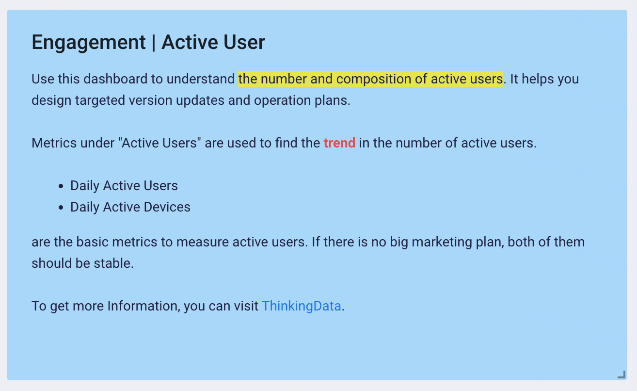Creating a Dashboard | ThinkingData