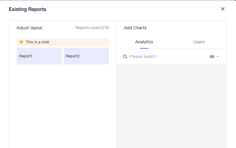 Creating a Dashboard | ThinkingData