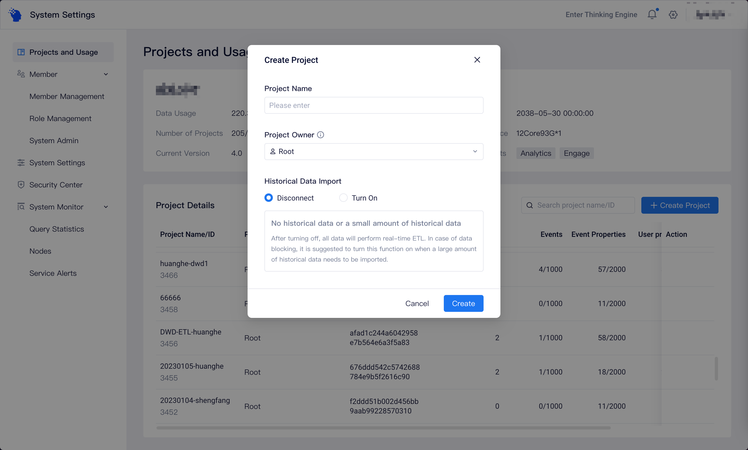 Preparation for Project | ThinkingData